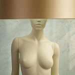 Лампа MANNEQUIN LAMP с абажуром изгибы тела варинант исполнения - 8 | Loft Concept в Уфе