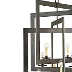 Люстра из пересекающихся квадратных элементов Intersecting Squares варинант исполнения - 1 | Loft Concept в Уфе