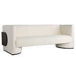 Трехместный диван Florida Sofa  с элегантным деревянным декором  варинант исполнения - 1 | Loft Concept в Уфе