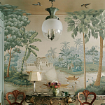 Обои ручная роспись River Scenes of Bengal Kolkata варинант исполнения - 1 | Loft Concept в Уфе