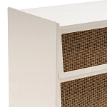 Комод с 3-мя ящиками из ротанга Blais Cream Wicker Furniture варинант исполнения - 5 | Loft Concept в Уфе