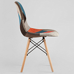 Стул с обивкой в технике пэчворк DSW варинант исполнения - 3 | Loft Concept в Уфе