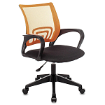 Офисное кресло с основанием из черного пластика Desk chairs Orange варинант исполнения - 1 | Loft Concept в Уфе