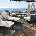 Уличное кресло Alaric Armchair Black варинант исполнения - 7 | Loft Concept в Уфе