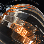 Подвесной светильник со стеклянном плафоном в форме бокала Kaleido варинант исполнения - 10 | Loft Concept в Уфе