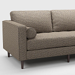 Мебельная ткань Шенилл коричневый цвет 142 см T4-54 варинант исполнения - 5 | Loft Concept в Уфе