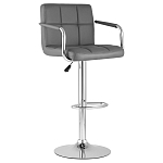 Барный стул с подлокотниками Honory Grey варинант исполнения - 1 | Loft Concept в Уфе