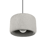 Подвесной светильник с цилиндрическим фактурным абажуром Sergey Makhno варинант исполнения - 1 | Loft Concept в Уфе