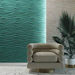 Гипсовая 3D Панель M-33 варинант исполнения - 1 | Loft Concept в Уфе