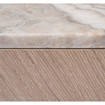 Комод с мраморной столешницей Uniqueness Marble варинант исполнения - 3 | Loft Concept в Уфе
