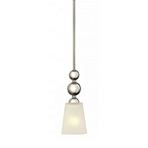 Подвесной светильник с матовым стеклянным коническим плафоном в современном стиле Hinkley