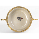 Фарфоровая чаша с бронзовыми элементами Eden Garden варинант исполнения - 4 | Loft Concept в Уфе