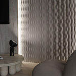 Гипсовая 3D Панель M-16 варинант исполнения - 2 | Loft Concept в Уфе