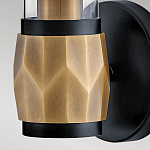 Бра для ванных комнат с прозрачным стеклянным плафоном в форме цилиндра Hinkley варинант исполнения - 15 | Loft Concept в Уфе