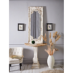 Зеркало настенное с деревянной рамой в винтажном исполнении Palace Baroque варинант исполнения - 3 | Loft Concept в Уфе