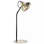 Настольная лампа с плафоном в форме купола в сочетании черного и золотистого цвета Minimalist Execution варинант исполнения - 3 | Loft Concept в Уфе