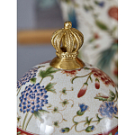 Шкатулка в форме яйца на величественных львах из фарфора с бронзовыми элементами Eden Garden варинант исполнения - 5 | Loft Concept в Уфе