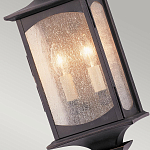 Настенный фонарь в форме фонаря со стеклом с эффектом пузырьков воздуха Feiss варинант исполнения - 5 | Loft Concept в Уфе