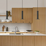 Подвесной светильник светодиодный черный Light Durability варинант исполнения - 1 | Loft Concept в Уфе