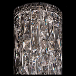 Бра с каскадом из прозрачного хрусталя и корпусом из металла цвета хром Constant Sparks варинант исполнения - 1 | Loft Concept в Уфе