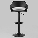 Барный стул черного цвета Strohach варинант исполнения - 4 | Loft Concept в Уфе