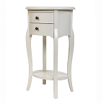 Белая тумба на фигурных ножках Shelby варинант исполнения - 2 | Loft Concept в Уфе