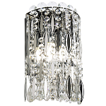 Бра с металлическими и хрустальными подвесками Bonnay Crystal Chrome Wall Lamp варинант исполнения - 1 | Loft Concept в Уфе