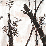 Обои ручная роспись Bamboo Quicksilver on Tarnished Silver gilded paper варинант исполнения - 2 | Loft Concept в Уфе