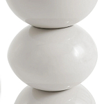 Приставной столик белого цвета Bead варинант исполнения - 2 | Loft Concept в Уфе