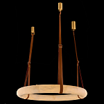 Люстра в форме обруча из натурального камня Minerals of Light варинант исполнения - 1 | Loft Concept в Уфе