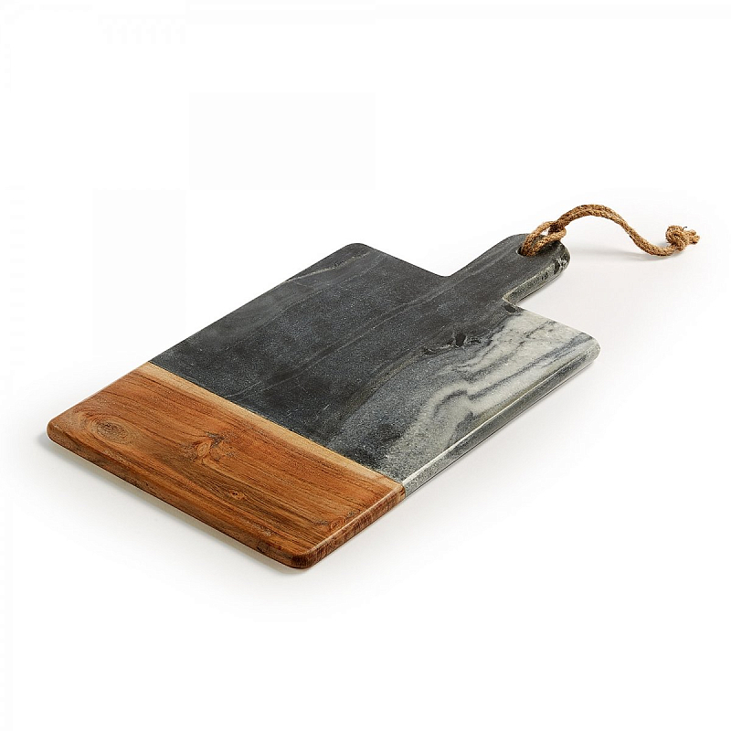 Разделочная доска Wood Strip Серый Коричневый в Уфе | Loft Concept 