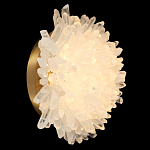 Бра из натурального горного хрусталя Harmonious Crystal Circles варинант исполнения - 1 | Loft Concept в Уфе