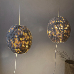 Светильник вязаный из шерсти Wool Oval варинант исполнения - 2 | Loft Concept в Уфе