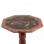 Кофейный стол из натуральных камней Лемезит и Яшма Natural Stone Tables варинант исполнения - 22 | Loft Concept в Уфе