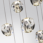 Люстра каскадня с 27-ю прозрачными шарообразными подвесами Bubbles Bocci варинант исполнения - 3 | Loft Concept в Уфе