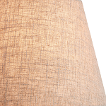 Люстра с белым каркасом и тканевыми абажурами Natural Stems варинант исполнения - 3 | Loft Concept в Уфе