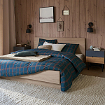 Черное матовое бра с декором под кожу Chestery варинант исполнения - 4 | Loft Concept в Уфе