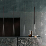 Подвсеной светильник светодиодный металлический цилиндрической формы Высота 80см Trumpet tube варинант исполнения - 10 | Loft Concept в Уфе