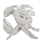 Статуэтка краб с детализированной текстурой в белом цвете Marine Accessories варинант исполнения - 2 | Loft Concept в Уфе