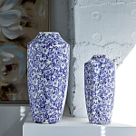 Ваза с синим цветочным узором Blue & White Ornament  варинант исполнения - 2 | Loft Concept в Уфе