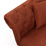 Мебельная ткань Шенилл терракотовый цвет 138 см T4-44 варинант исполнения - 9 | Loft Concept в Уфе