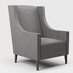 Мебельная ткань Шенилл серый цвет 142 см T4-46 варинант исполнения - 4 | Loft Concept в Уфе