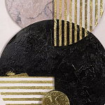 Панно декоративное с объемным эффектом Asymmetry варинант исполнения - 4 | Loft Concept в Уфе