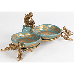 Блюдо двойное из фарфора Crogy варинант исполнения - 3 | Loft Concept в Уфе