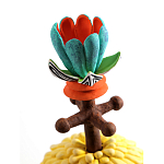 Статуэтка тропический фрукт Pandora Tropical Fruit Yellow Emerald Flower варинант исполнения - 3 | Loft Concept в Уфе