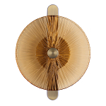 Бра с круглым стеклянным плафоном Gingham варинант исполнения - 2 | Loft Concept в Уфе