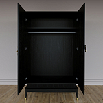 Платяной шкаф Elsa Dreams Black с 2-мя фасадами варинант исполнения - 3 | Loft Concept в Уфе