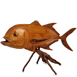 Статуэтка в виде рыбы деревянная Flight of Pisces варинант исполнения - 2 | Loft Concept в Уфе