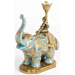 Фарфоровый подсвечник Слон с эмоцией Fluens варинант исполнения - 3 | Loft Concept в Уфе