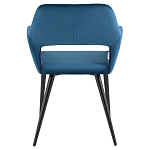 Стул с подлокотниками синий NEASAN STOOL варинант исполнения - 4 | Loft Concept в Уфе